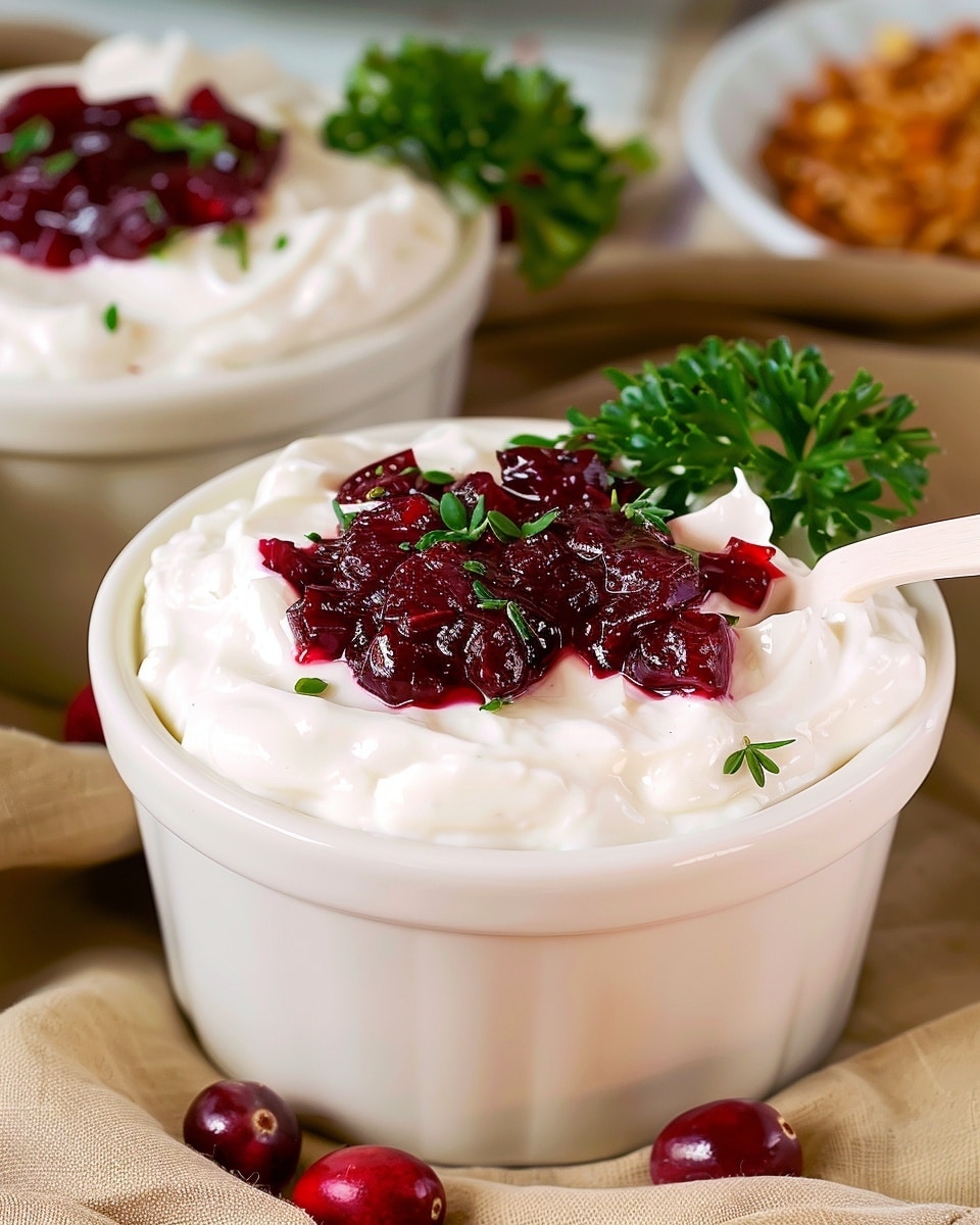 Ho to make Cranberry Jalapeño Cream Cheese Dip