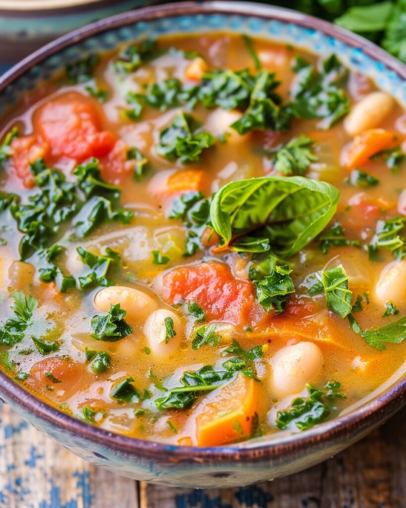 Creamy Tomato White Bean Stew
