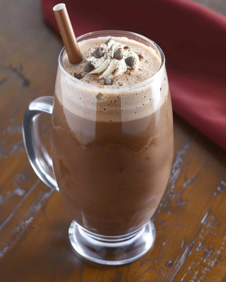 Easy 3-Ingredient Frozen Hot Chocolate