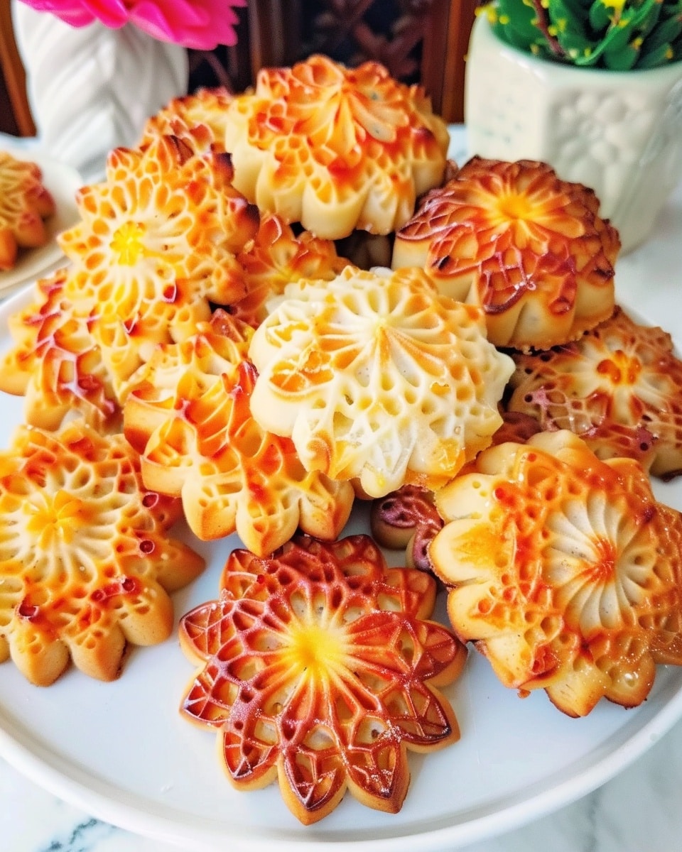 Economical Stamped Sweets with Two Eggs