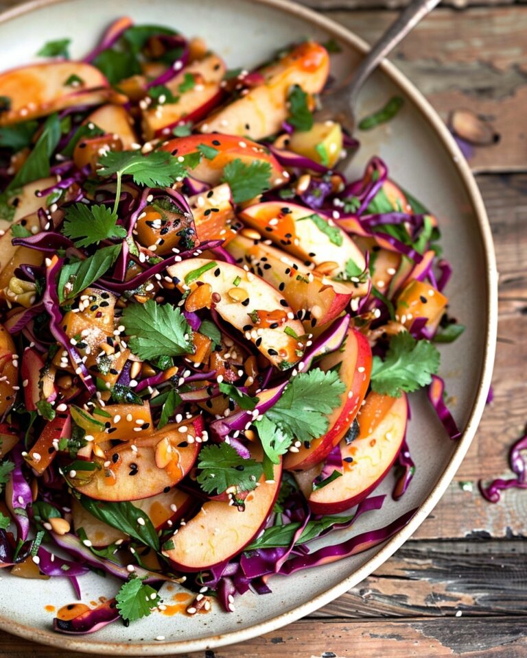 Korean Salad Recipe With Apples, Cabbage and Turnips