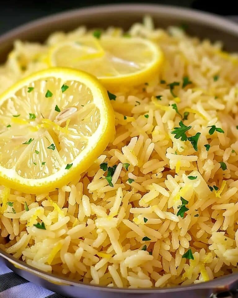 Greek Lemon Rice Recipe