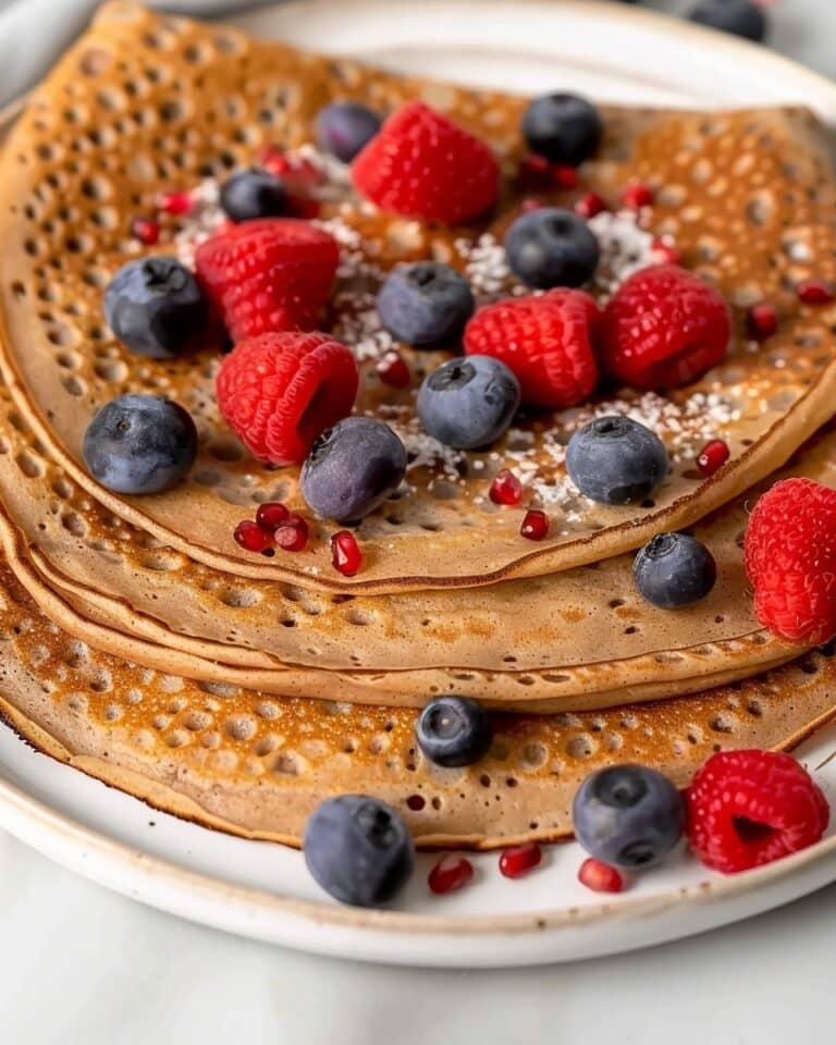Healthy Whole Wheat Vegan Crepes