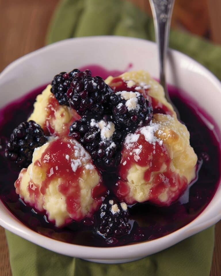 Ho to make Homemade Blackberry Dumplings
