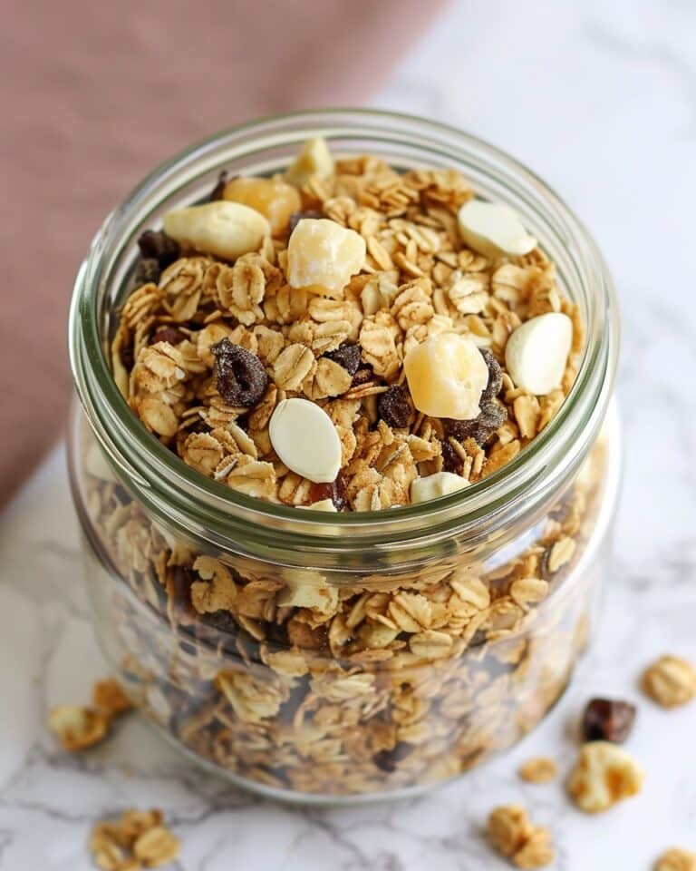 Homemade Sourdough Granola (Simple One Bowl Recipe!)