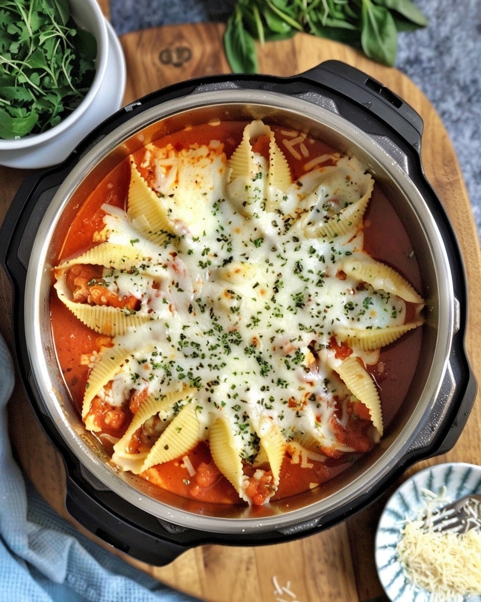 Instant Pot Stuffed Shells