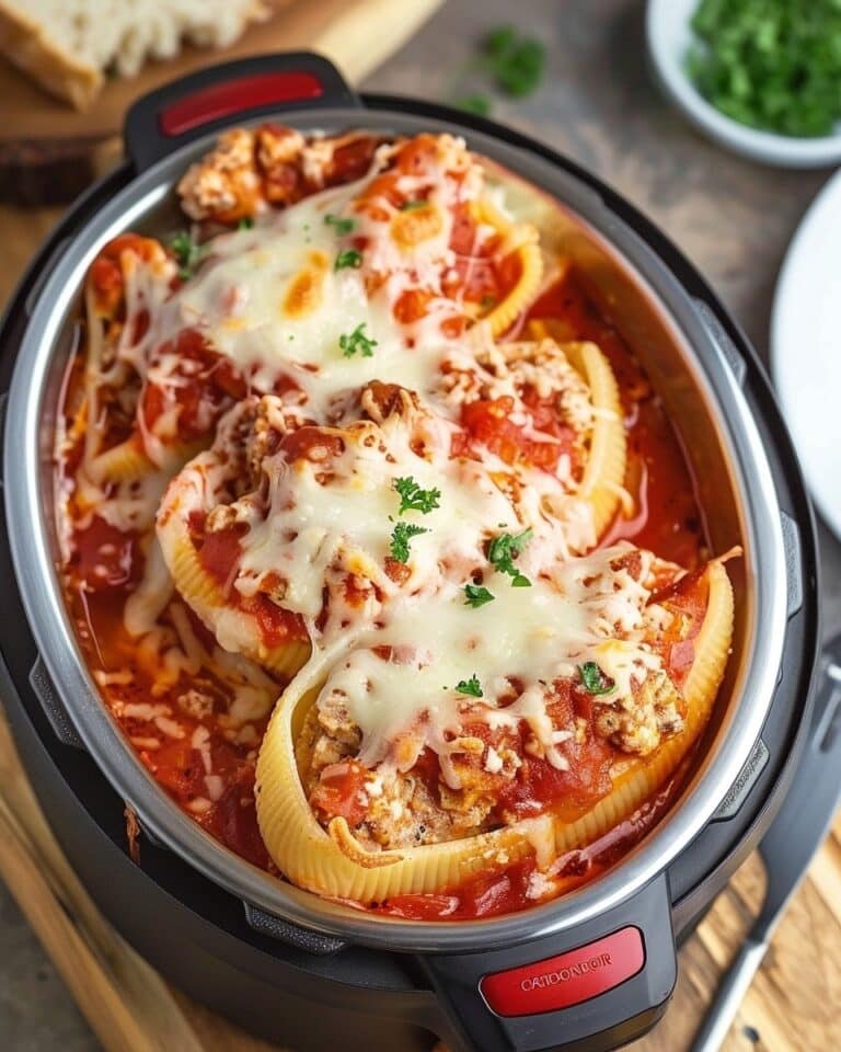 Instant Pot Stuffed Shells
