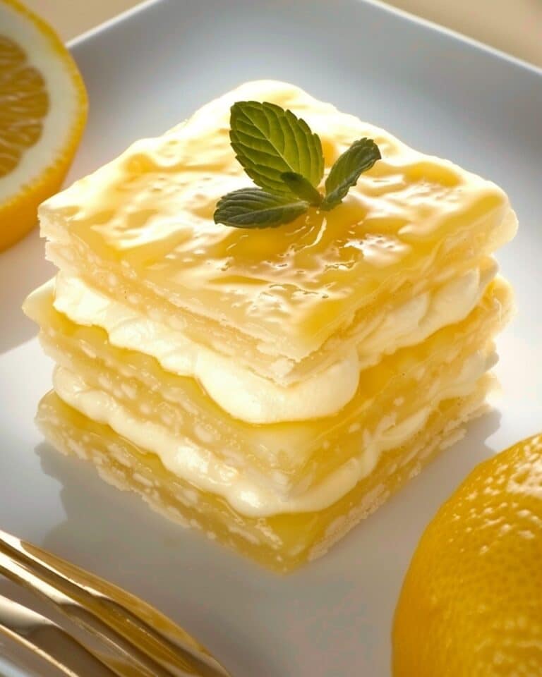 Lemon Cream Dessert (Crème au Citron)