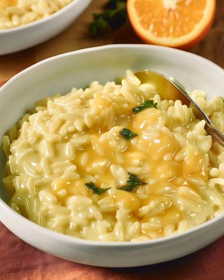 Lemon Orzo