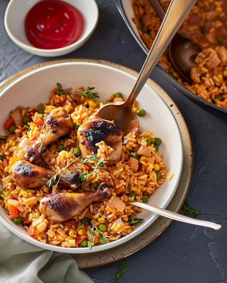 Nando’s Portuguese Chicken and Rice – One Pot Recipe