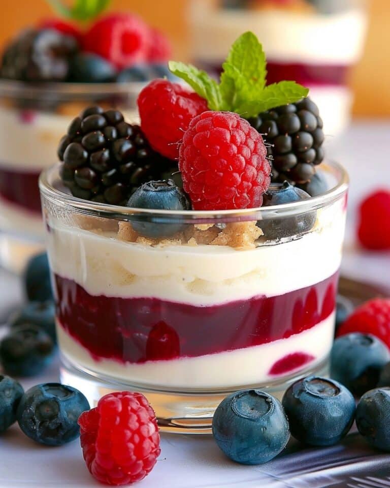No-Bake Cottage Cheese Cheesecake Cups