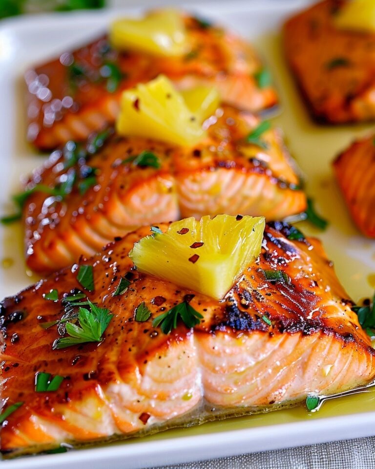 Pineapple Glazed Salmon