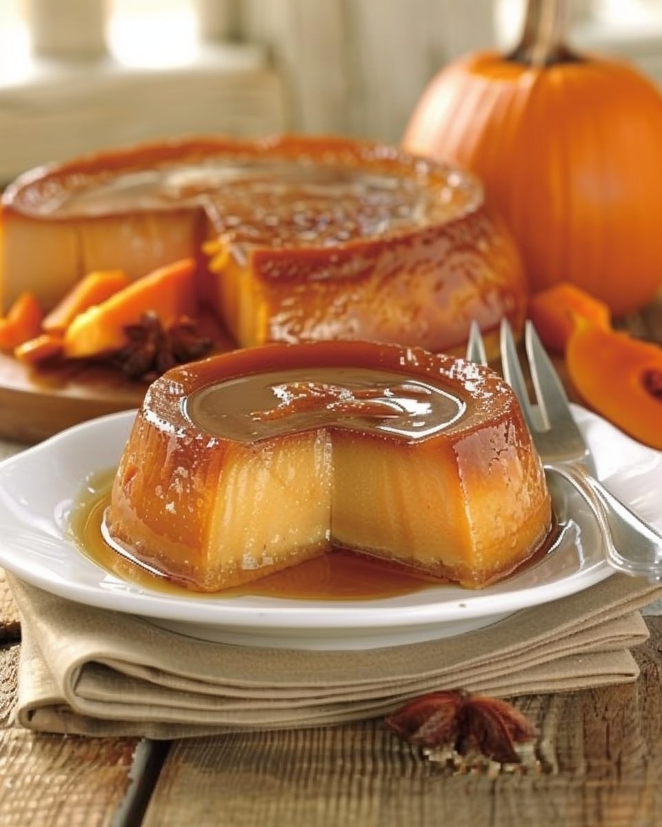 Pumpkin Flan