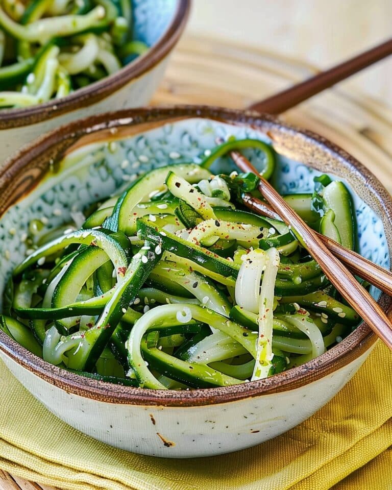 Sichuan Smacked Cucumber Noodles