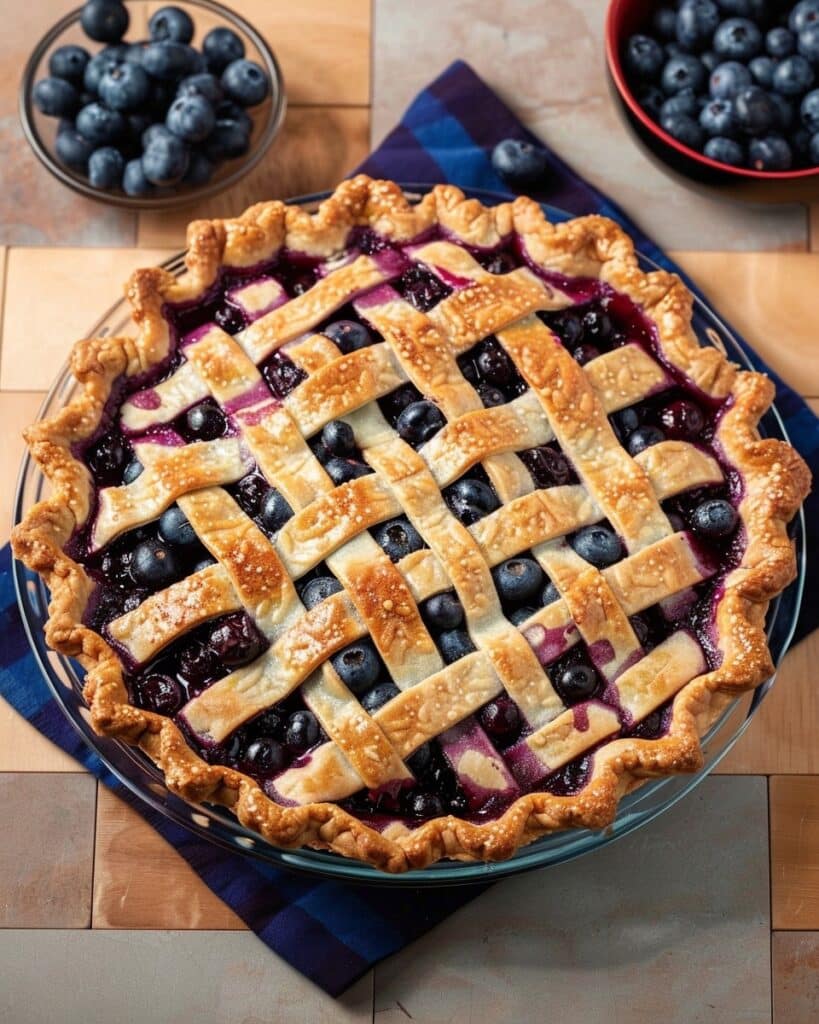 Simply the Best Blueberry Pie