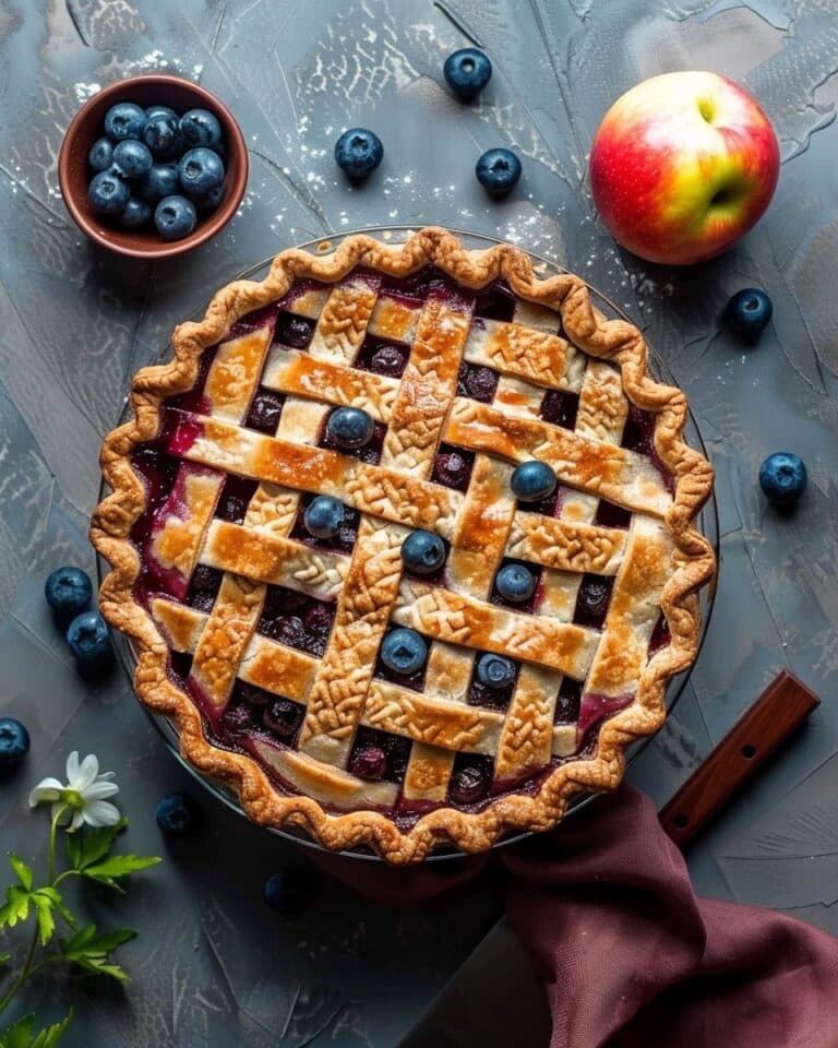 Simply the Best Blueberry Pie