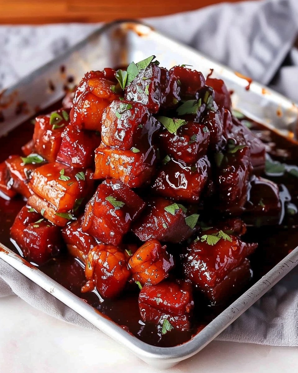 Smoked Beef Belly Burnt Ends