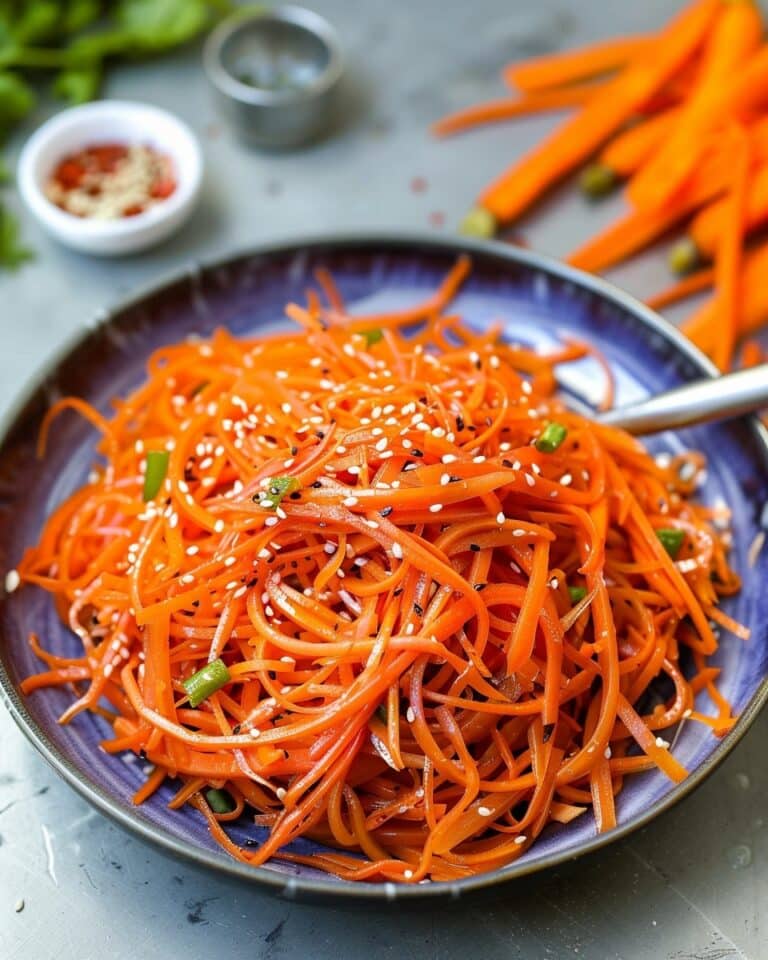 Spicy Korean Carrot Salad