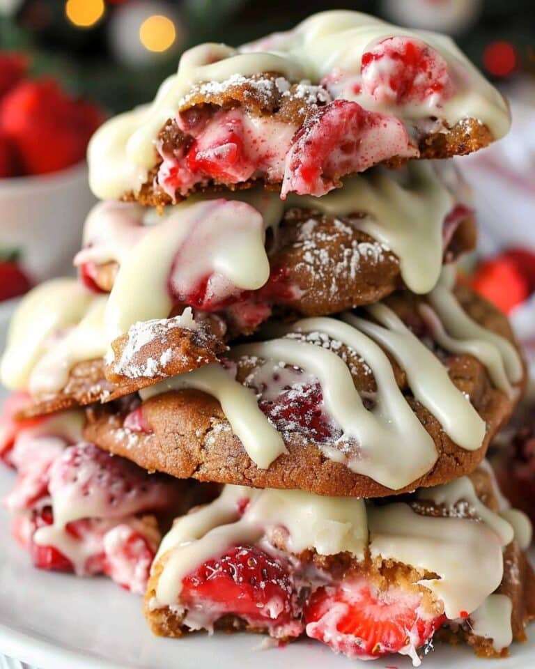 Ho to make Strawberry Cheesecake Cookies