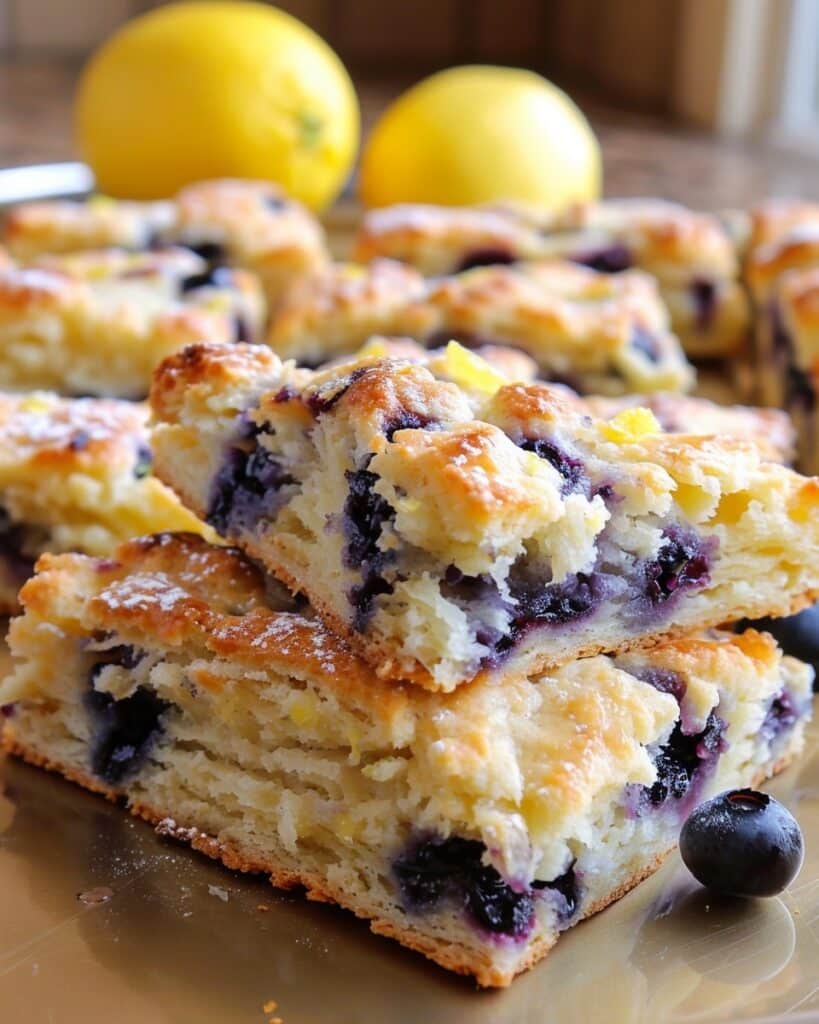 Sugar-Free Blueberry Lemon Scones