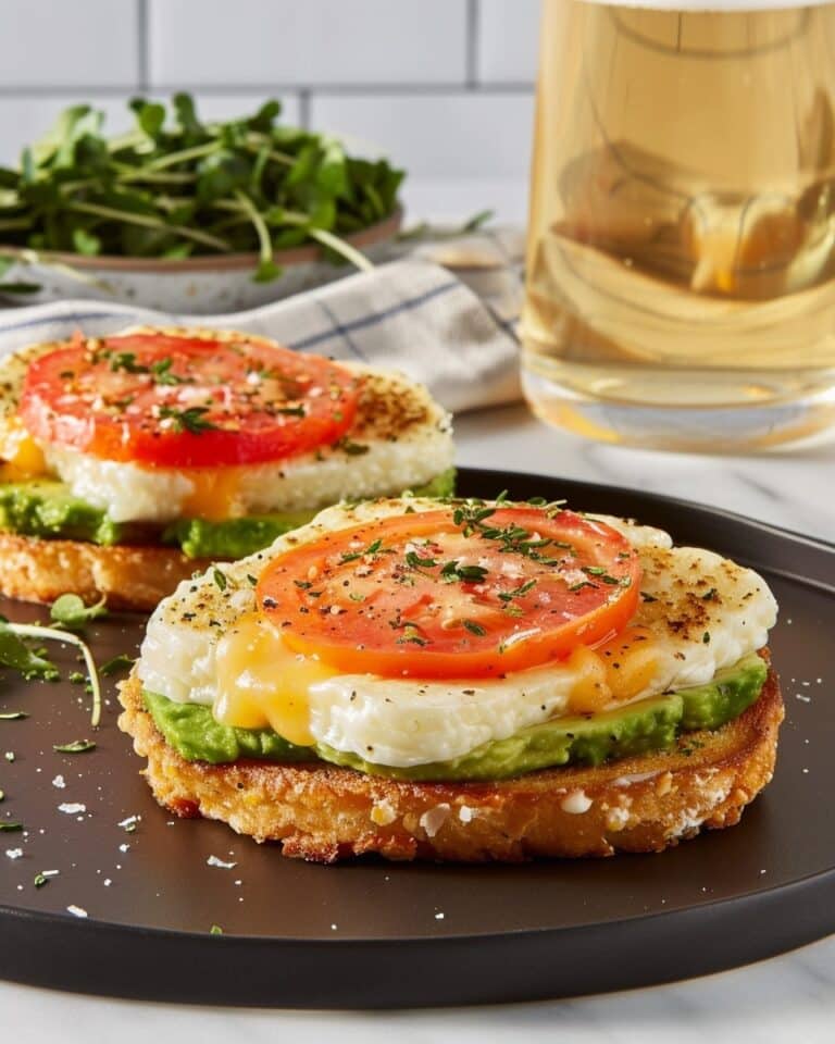 Tomato and Avocado Grilled Cheese Sandwich