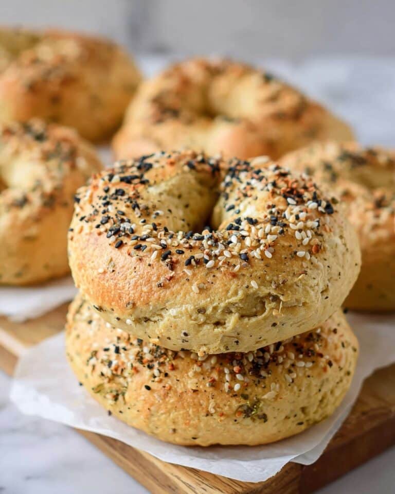 Protein Chickpea Seed Bagels Recipe