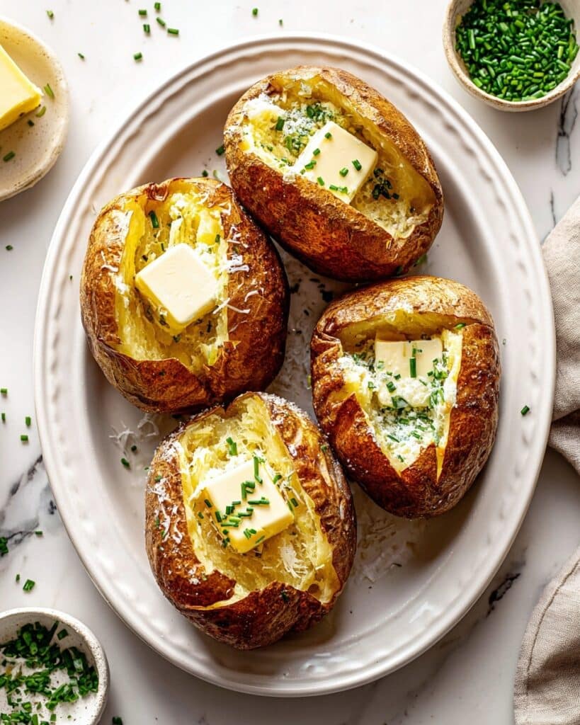 Air Fryer Baked Potatoes Recipe