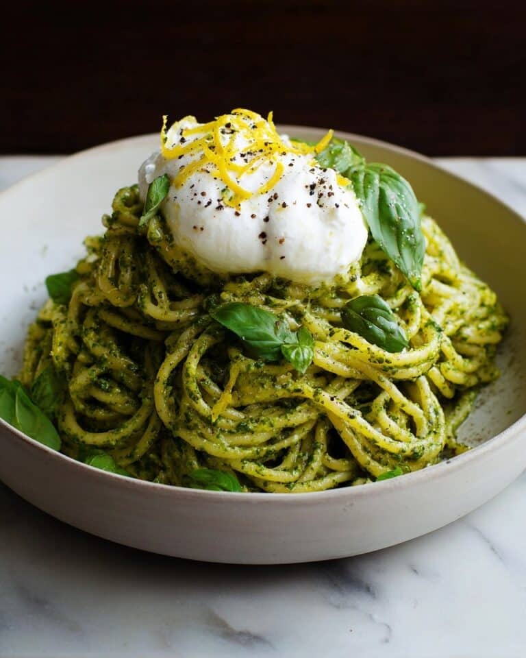 Pesto and Ricotta Pasta Recipe
