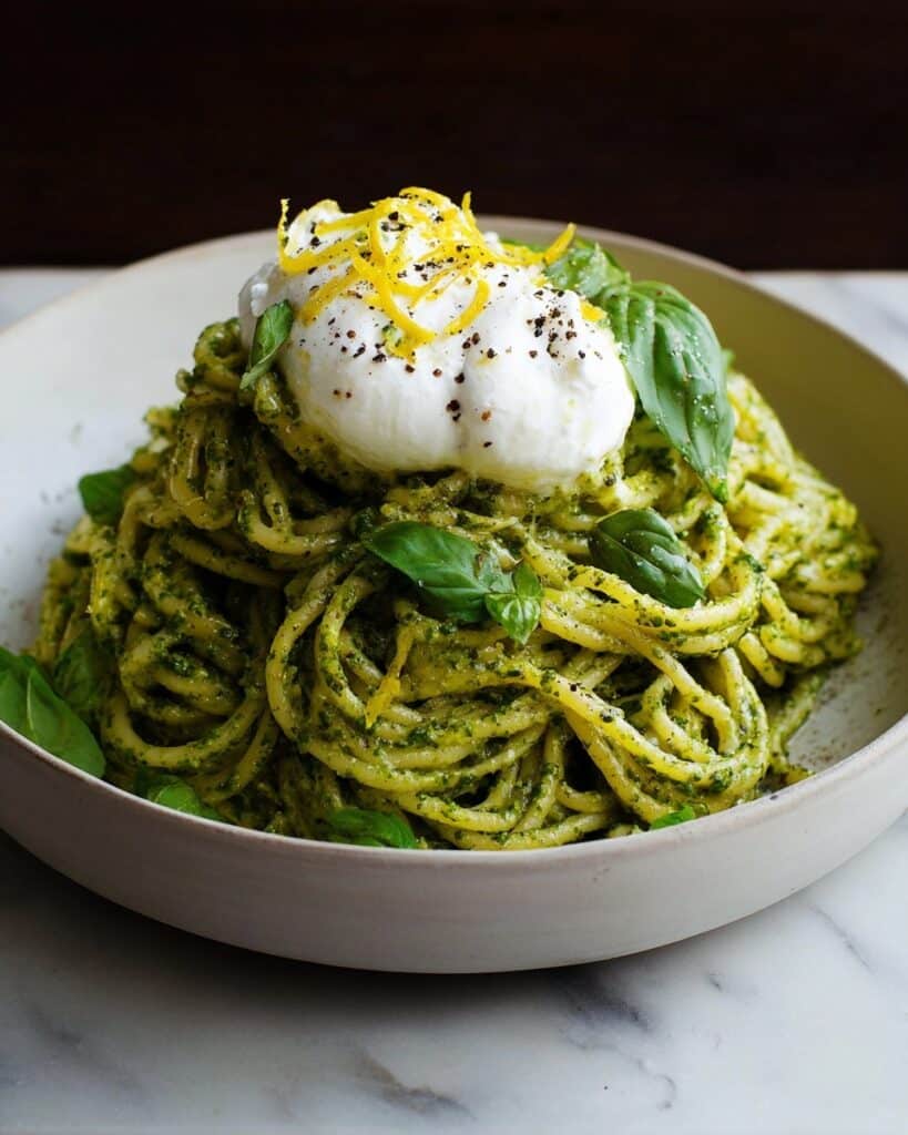 Pesto and Ricotta Pasta Recipe