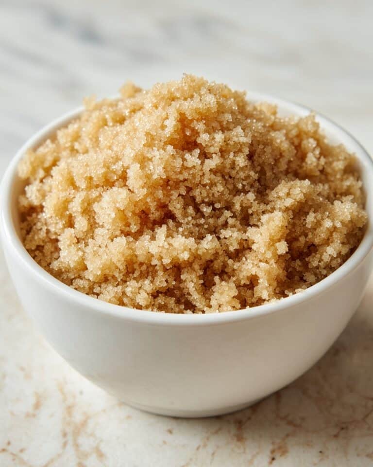 Homemade Brown Sugar from White Sugar and Molasses Recipe