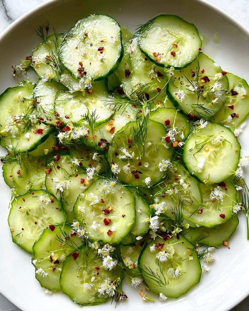 Cucumber Dill Salad Recipe
