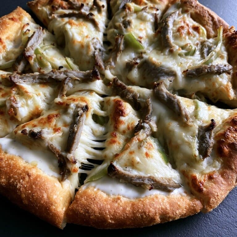 Philly Cheese Steak Pizza Recipe