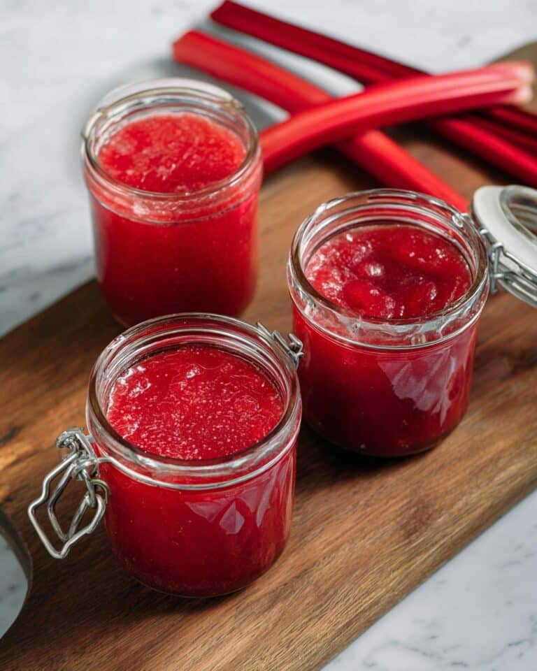 How to Make Rhubarb Jam Recipe