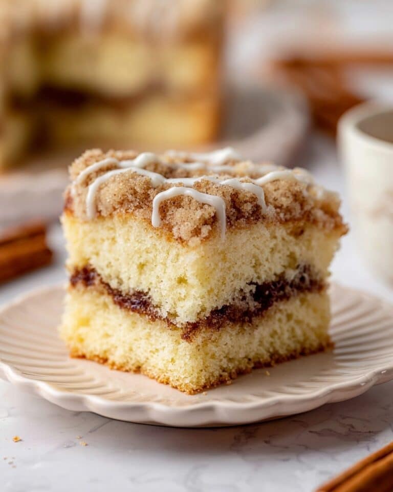 Vegan Coffee Cake with Cinnamon Streusel Recipe
