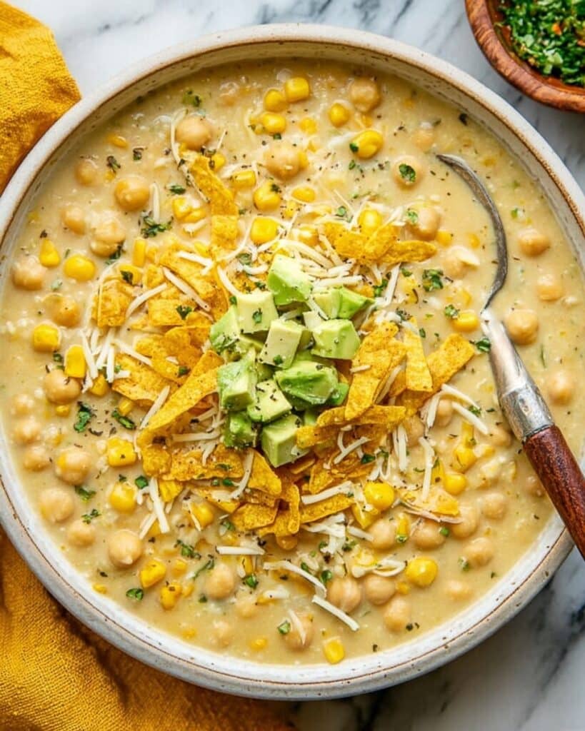 30-Minute White Chickpea Chili Recipe