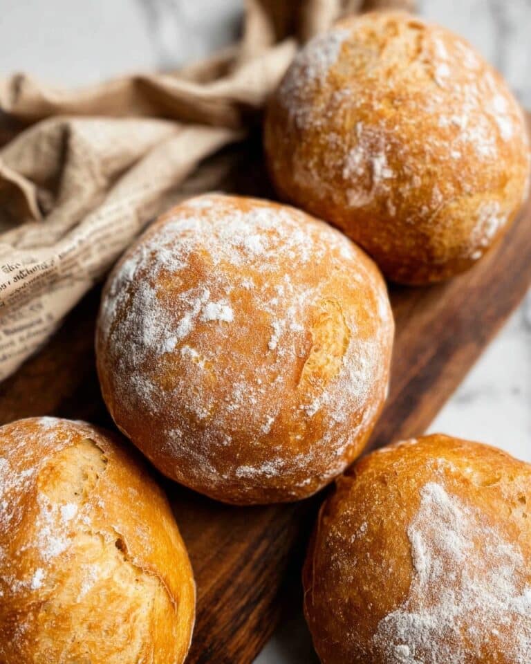 Easy Small Batch Ciabatta Rolls Recipe