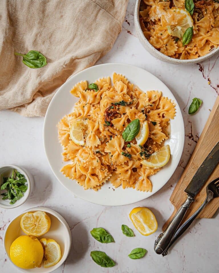One Pan Caramelized Onion Pasta Recipe
