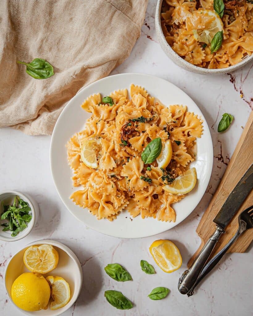 One Pan Caramelized Onion Pasta Recipe
