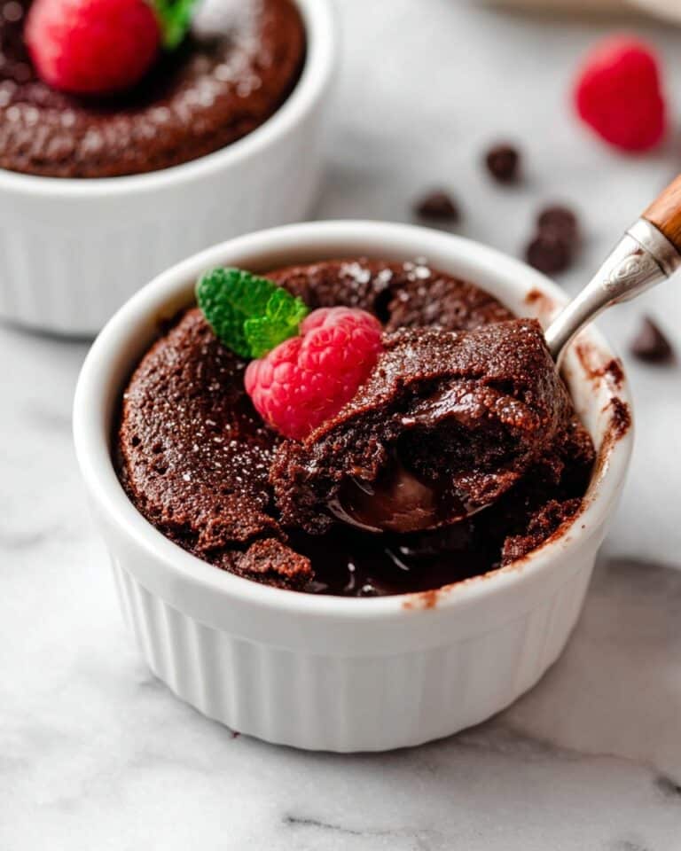 Two Small Chocolate Cakes Recipe