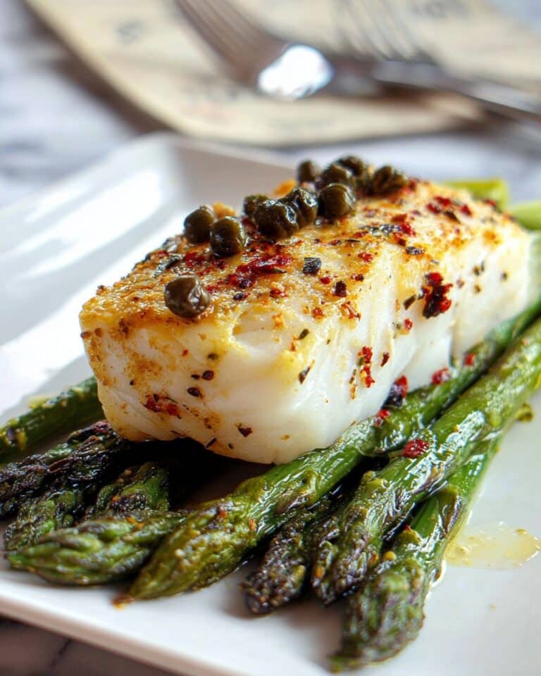 Lemon Butter Baked Cod Recipe