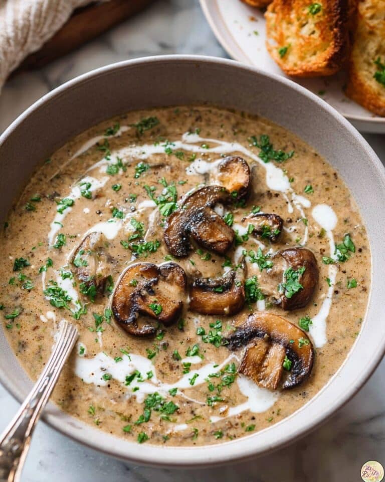 Hungarian Mushroom Soup Recipe