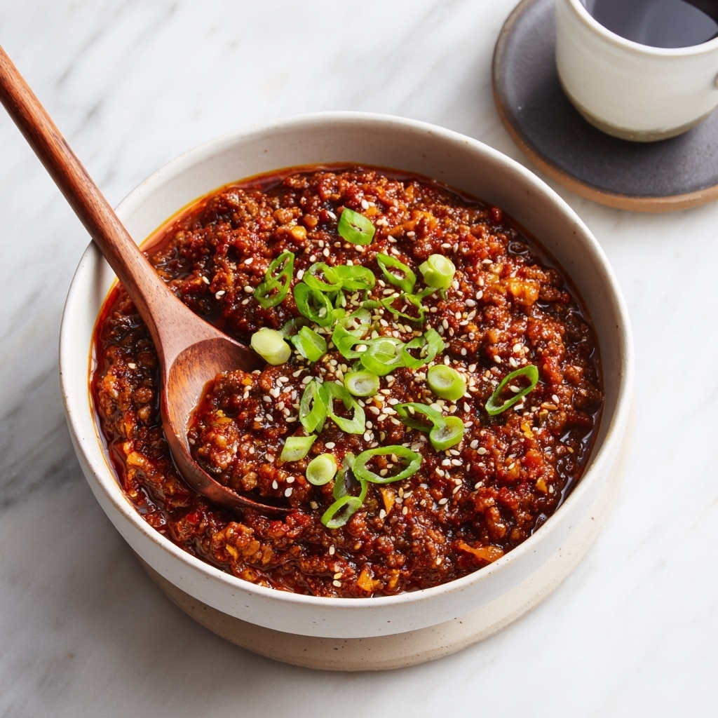 Shredded Tofu Bulgogi Rice Bowl Recipe