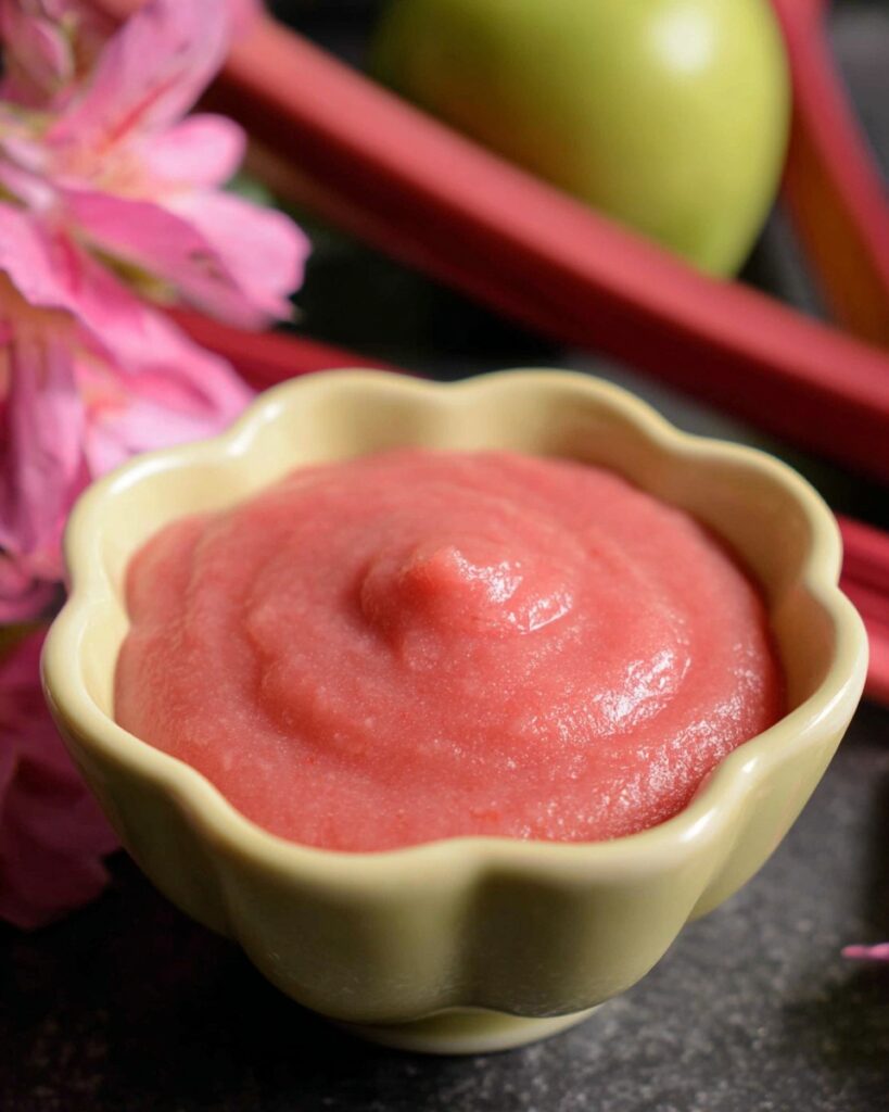 Rhubarb Applesauce Recipe
