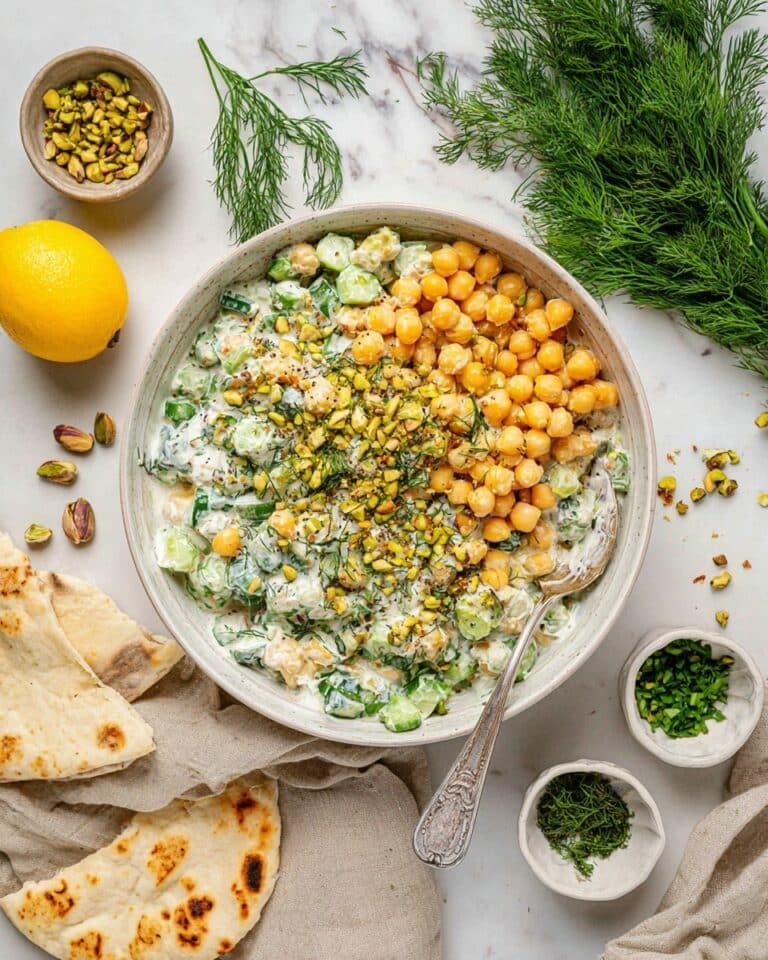 Tzatziki Chickpea Salad Recipe