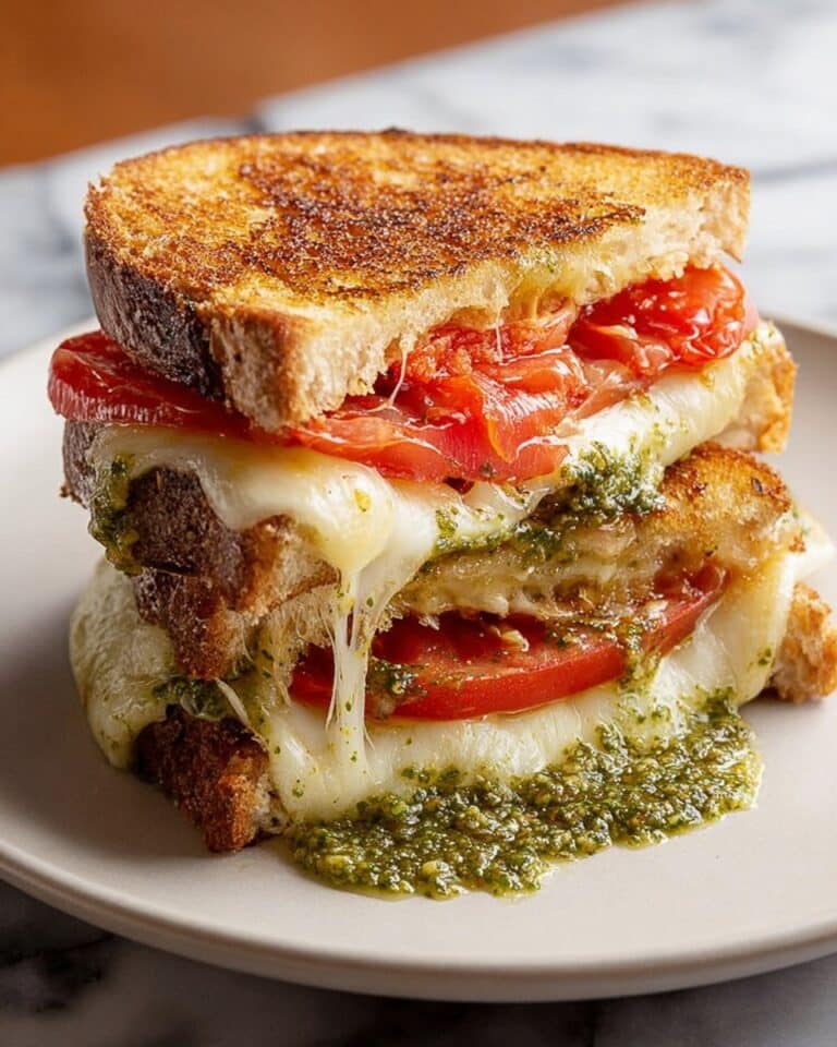 Pesto Grilled Cheese Recipe