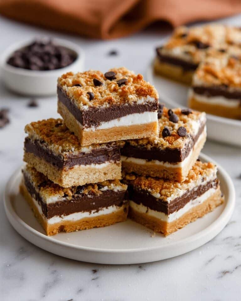 Shortbread Toffee Cookie Bars Recipe