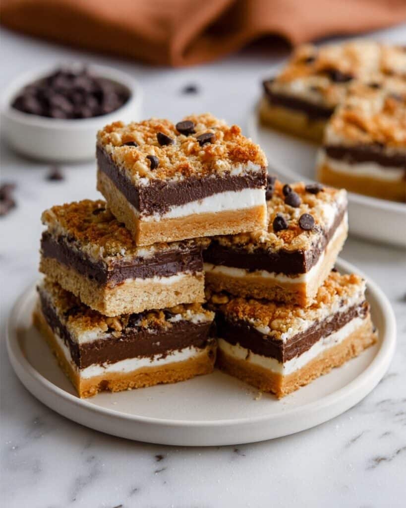 Shortbread Toffee Cookie Bars Recipe