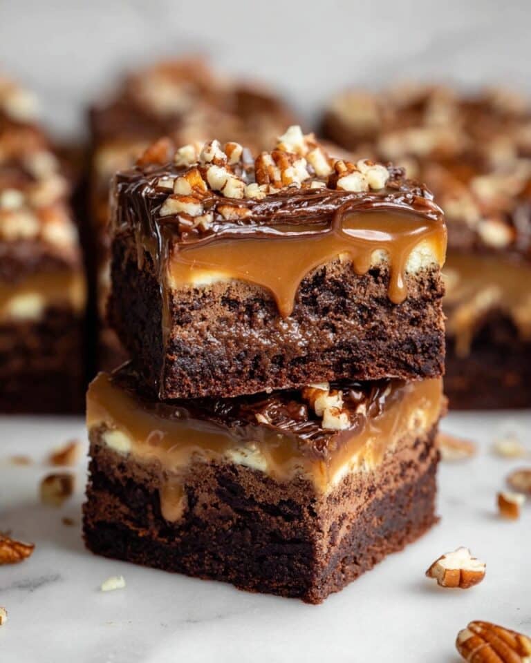 Turtle Brownies Recipe