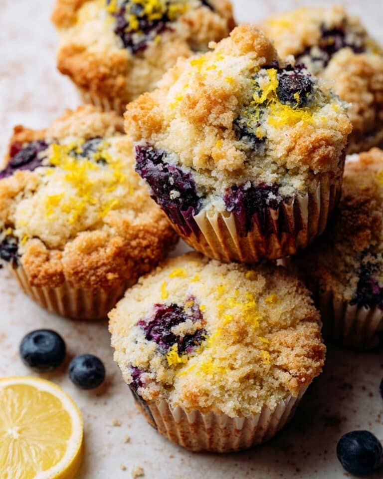 Lemon Blueberry Muffins Recipe