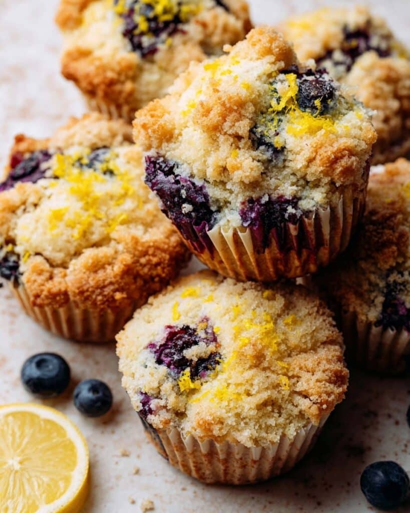 Lemon Blueberry Muffins Recipe